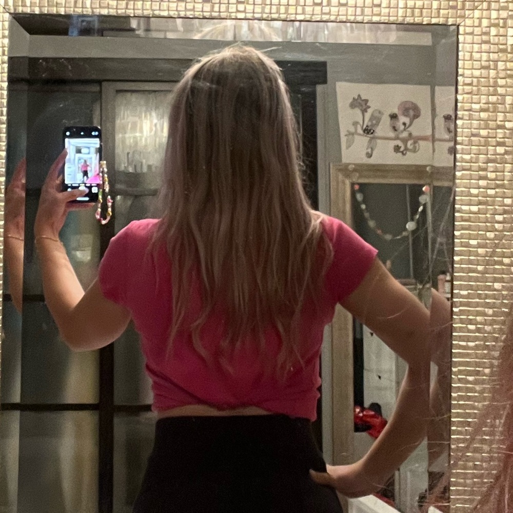 Pink Micky Mouse Tee - Picture 2 of 2